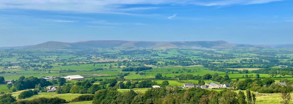 The Bowland Fells from Longridge Fell